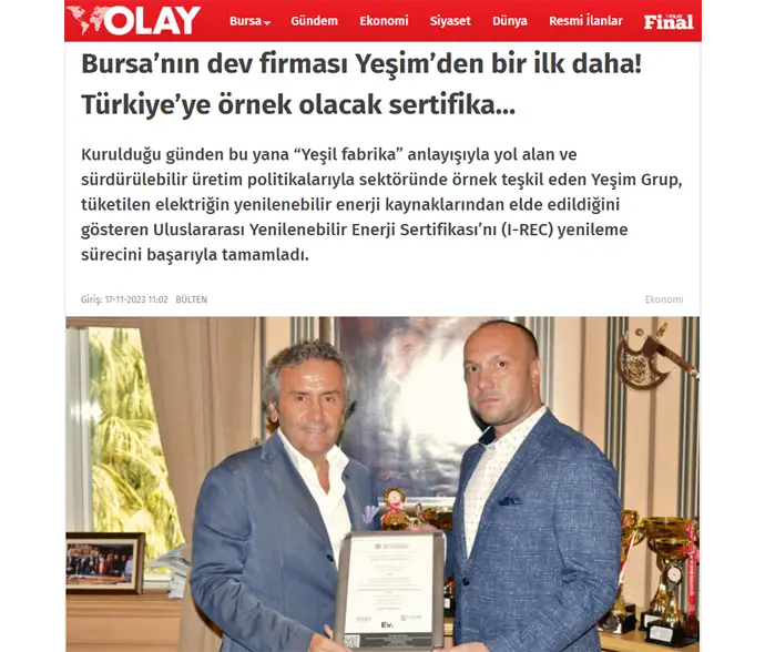 Yeşil Enerji